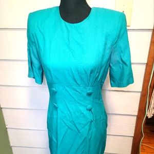 Vintage 80s Hearts Dress